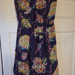 Lilly Pulitzer Navy and Pink Dress